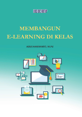 Sampul buku Membangun E-learning...